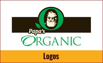 Papa's Organic Logos