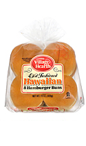 Village Hearth Sweet Hawaiian Hamburger Buns