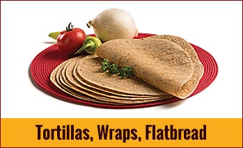 Wholesale Tortillas, Wraps, Flatbread